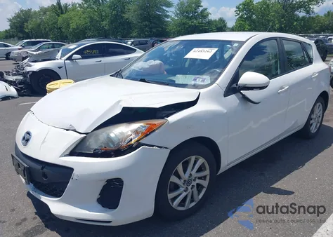 2013 Mazda Mazda3 I Touring from USA, damaged, VIN JM1BL1LP9D1833925